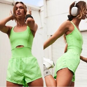 FREE PEOPLE Free People Movement Righteous Runsie NWT Size M